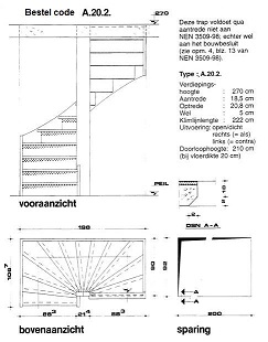 Houten trap op maat