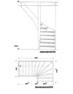 onderkwart trappen links