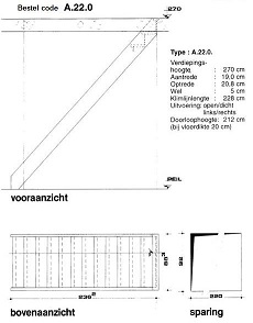 Houten trap op maat